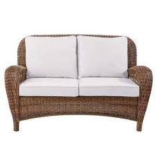 Trendy Wicker Loveseat Topsdecor Com In 2020 Love Seat Patio Loveseat Outdoor Lounge Furniture