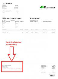 This is especially important in case something goes wrong while transferring the funds. How To Add Bank Account Details To An Invoice Automatically The Fun Accountant