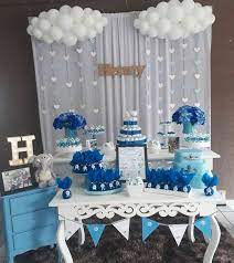 50 Awesome Baby Shower Themes And Decorating Ideas For Boy Baby Shower Balloons Baby Shower Themes Decoracion Baby Shower