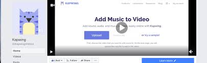 How do you add music to your facebook post? How To Make A Facebook Cover Video