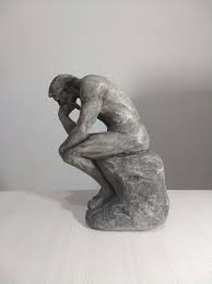 O Pensador The Thinker Estatua Escultura Decoracao Artesanal No Elo7 Tantrese Esculturas Fc26d2