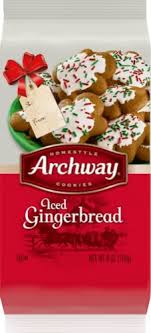 It's soft and chewy on the inside but firm enough to hold it's shape. Pay Less Super Markets Archway Iced Gingerbread Cookies 6 Oz