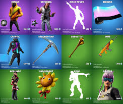With the release of any new season, we can expect a wide array of new weapons and other items added/removed from the game. What S On Offer In The Fortnite Item Shop For October 1 Millenium