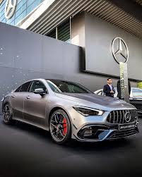 Ivan Sensei On Instagram Designo Mountain Grey Magno Suits This Car A Lot This Is All New Mercedes Amg Cla 45 S 4mati New Mercedes Amg Mercedes Amg Amg