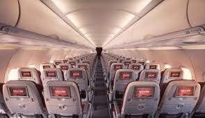 This aircraft is configured with only two classes of service where all business class seats feature 180 degree recline. Qatar Airways Airbus A320 Qatar Airways