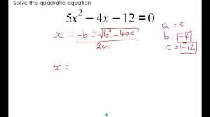Dummy formulas are a way to test your conditional formatting formulas directly on the worksheet, so you can see what they're actually doing. Quadratic Formula Part 3 Solving Without A Calculator Youtube