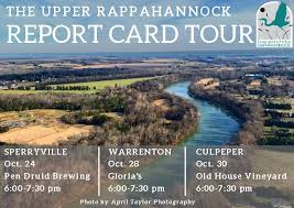 Upper Rappahannock River Report Card Release Warrenton