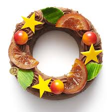 Couronne De Noel Chocolat Orange Laurent Duchene Chocolat Orange Couronne Noel Chocolat