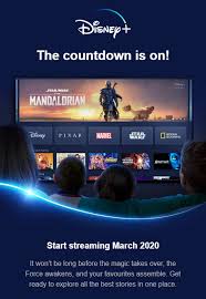 The full list of disney, pixar, star wars and marvel movies and tv shows available to watch so far. Disney Begin Mailing Potential Uk Subscribers Disney Plus Arrives 31st March 2020 Fantha Tracks