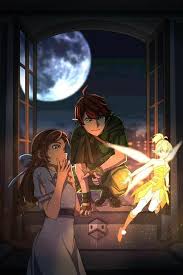 Peter Pan Clochette Wendy Disney Princess Anime Disney Fan Art Disney Art