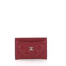 Chanel classic card holder caviar. Chanel Classic Card Holder Quilted Caviar Rebag
