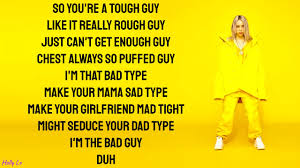 Billie eilish — bad guy. Billie Eilish Bad Guy With Lyrics Youtube