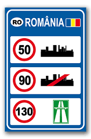 Nu peste tot sunt fara limita de viteza, corect. Indicatoare Rutiere Limite Generale De VitezÄƒ