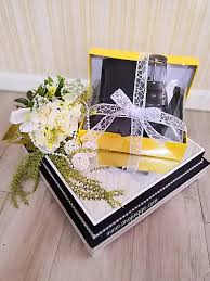 Dulang hantaran tunang dan kahwin yang hampir siap. Idea Hantaran Perkahwinan Yang Simple Tapi Elegan