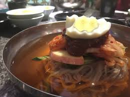 Japchae is typically prepared with dangmyeon (당면, 唐麵), a type of cellophane noodles made from sweet potato starch; Japchae Vs Jajangmyeon Vs Naengmyeon A Quick Guide To Korean Noodles Country And A Half