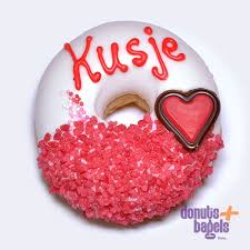 Picture by emmanual bertin, from left to right: Donuts Valentijn Donuts Bagels