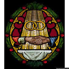 Special Occasion Stained Glass Stained Glass Marriage Symbols 7 Sacraments