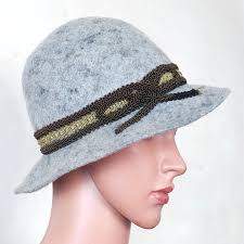 Gray Tyrolean Hat