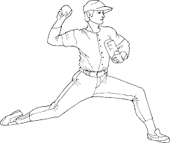 Keep your kids busy doing something fun and creative by printing out free coloring pages. Baseball Coloring Pages Coloring Library