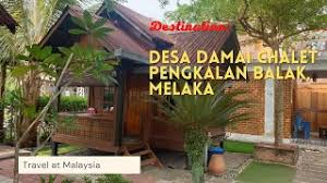 Suitable for family vacation on weekends away from hustle and bustle of the city. Chalet Pengkalan Balak Melaka Area D Nelayan Beach Resort Cute766