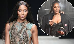 The news was confirmed by amadeus in an interview and he said the following on naomi campbell. Naomi Campbell Reveals Swimming In Sea Helped Her Keep Up New Year S Resolution Of Quitting Smoking Daily Mail Online