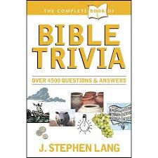 There is the old testament and there is the new testament, the books of the bible written before and after the birth of jesus christ, respectively. The Complete Book Of Bible Trivia Complete Book Of Tyndale House Publishers By J Stephen Lang Paperback Target