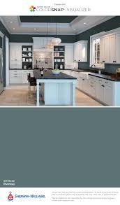 Maybe you would like to learn more about one of these? I Found This Color With Colorsnap Visualizer For Iphone By Sherwin Williams Riverway Sw 6222 Painting Kitchen Cabinets Kitchen Paint Kitchen Cabinet Colors
