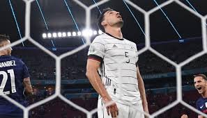 Mats hummels is devastated after his own goal divided the sides on 20 minutes credit: Euro 2020 France Edge Germany Thanks To First Half Mats Hummels Own Goal In Munich Newshub