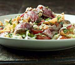 Spicy Beef Salad Recipe By Gordon Ramsay Beef Salad Recipe Gordon Ramsay Recipe Beef Recipes