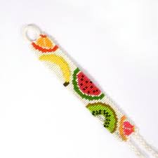 Salade De Fruits Bracelet Bresilien Realise Sur Par Knottyascanbe 12 05 Diy Friendship Bracelets Patterns Cute Friendship Bracelets Yarn Bracelets