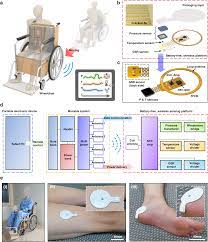Wireless, multimodal sensors for continuous measurement of pressure,  temperature, and hydration of patients in wheelchair | npj Flexible  Electronics