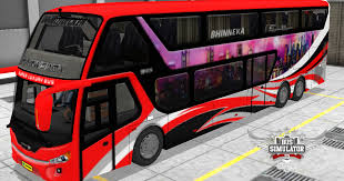 This livery also has clear images with the best quality. Livery Bus Simulator Indonesia Bimasena Sdd