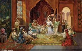 Sedlacek Stephan August Tanz Im Harem Resim Yagliboya Sanat Tablolar