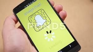 Michelangelo had the sistine chapel. 4k Snapchat App On Smartphone Screen Lo Stock Video Pond5