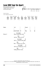 Love Will Tear Us Apart Guitar Chords Lyrics Print Sheet Music Now
