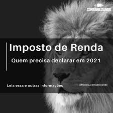 Acompanhe tudo sobre o imposto de renda 2021 no uol economia: Portal Campo Belo Imposto De Renda 2021 Quem Precisa Declarar Confira