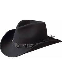Harley Davidson Chain Band Bend A Brim Wool Felt Crushable Cowboy Hat Crushable Cowboy Hat Cowboy Hats Mens Cowboy Hats