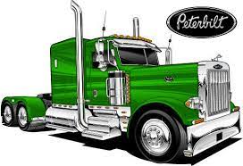 Semi S Truck Art Peterbilt Trucks Big Trucks