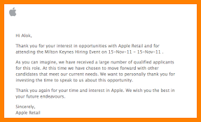 Misscintunn Apple Cover Letter
