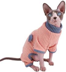 Definitely much more tolerated than the soft or hard cones. Amazon Com Kitipcoo Sphynx Cat Clothes Winter Warm Four Leg Hoodie Jumpsuit Outfit High Collar Coat For Cats Pajamas For Cats And Small Dogs Apparel Hairless Cat Shirts Sweaters S 3 3 4 4 Lbs