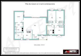 Plan en situation de cette maison de 100 m² avec 4 chambres. Plan Maison 100m2 3 Chambres Plan Maison 100m2 Plan Maison Plan Maison Plain Pied