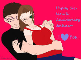 Six months down, six more to go! Happy 6th Month Anniversary By Quaneta On Deviantart