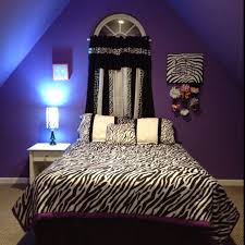 Purple Zebra Room Zebra Room Purple Zebra Room Cute Bedroom Ideas