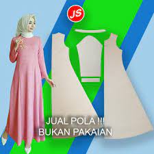 Model pola gamis/terusan pola yang digunakan, pola praktis yang sering saya pakai membuat baju wanita. Pola Instan Gamis Terusan Abaya Wanita Dewasa Is 003 Bukan Pakaian Pola Baju Jamblang Store Lazada Indonesia