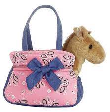 6 Aurora Plush Reversible Pet Carrier Purse Pony Horse Stuffed Animal Toy New Ebay Pet Carrier Purse Pet Carriers Pet Toys