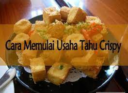 Peluang Usaha Tahu Crispy Investasi Tahu Resep Tahu Resep