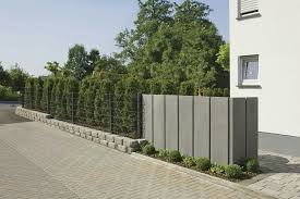 Mulltonne Betonblock Garten Garten Landschaftsbau Gartengestaltung