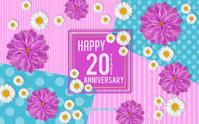 Shop the full collection of anniversary flowers at the bouqs company. Download Wallpapers 20 Years Anniversary Spring Anniversary Background Happy 20 Years Anniversary Anniversary Flowers Background 20th Anniversary Sign For Desktop Free Pictures For Desktop Free