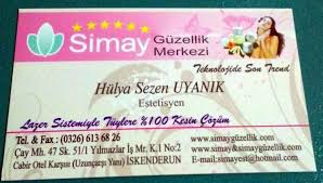 Simay Guzellik Merkezi Hatay Iskenderun Rehber Guzellik Isyeri