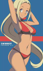 Did the Swimmer NPC from Pokemon XY! [OC] : r/pokemon
